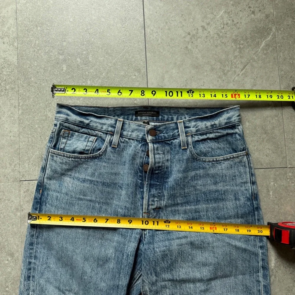 Banana Republic Relaxed Fit Selvedge Jeans 30x32